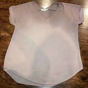 Dusty rose dress blouse